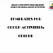 Small Group Activity: Colour - Activity Templates